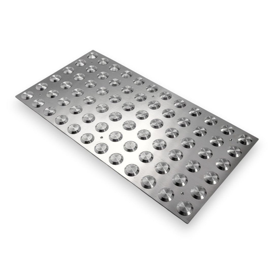 Tactile Indicator Plate – Stainless Steel 300x600mm