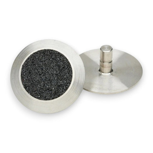 Tactile Indicator Stud – Stainless Steel with Black Carborundum Insert