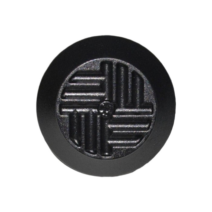 Plastic Tactile Indicator – Black, 35mm
