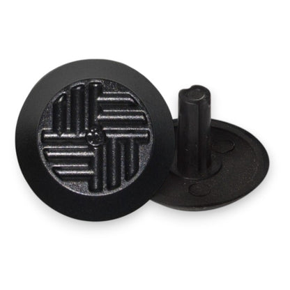 Plastic Tactile Indicator – Black, 35mm